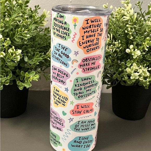 PSW Daily Affirmation Tumbler - Picture 5 of 5